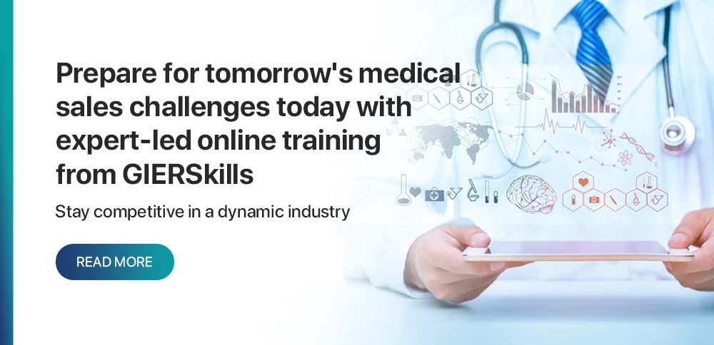 Prepare for tomorrow's medical sales challenges today